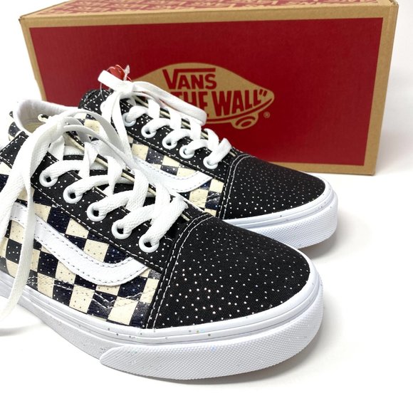 💖MEGA SALE💖VANS Old Skool Confetti Polka Dots Glitter Skate Women VN0A4U3B2 - Picture 9 of 11